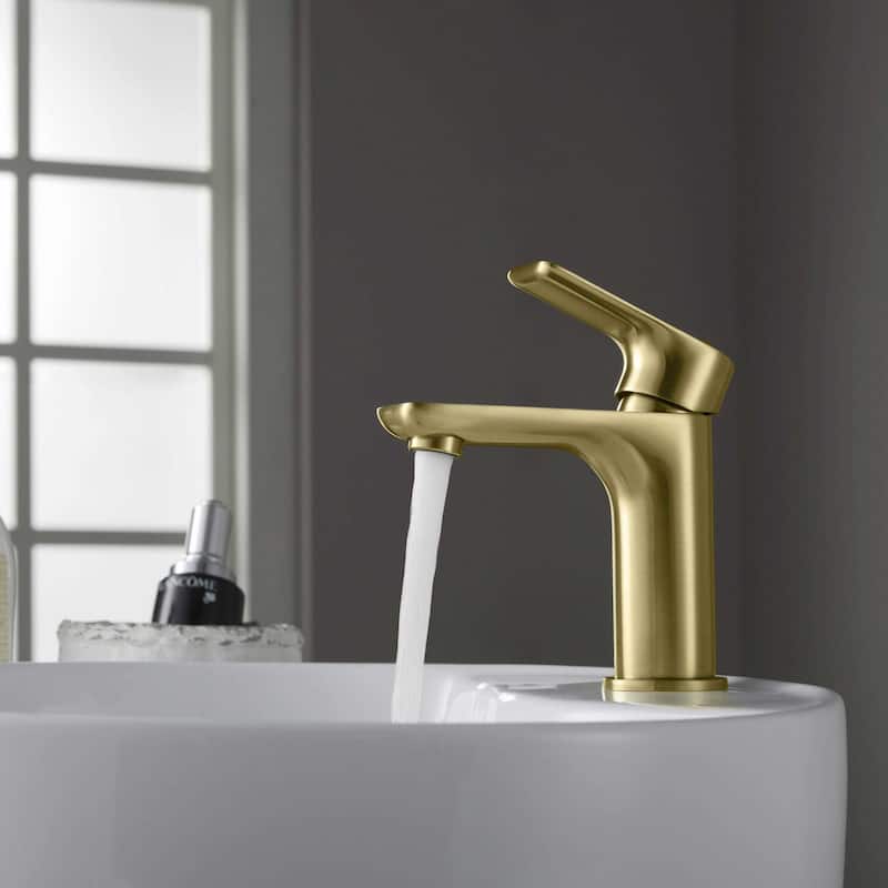 Tender Single Handle Bathroom Sink Faucet