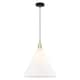 Option Black Antique Brass / Matte White
