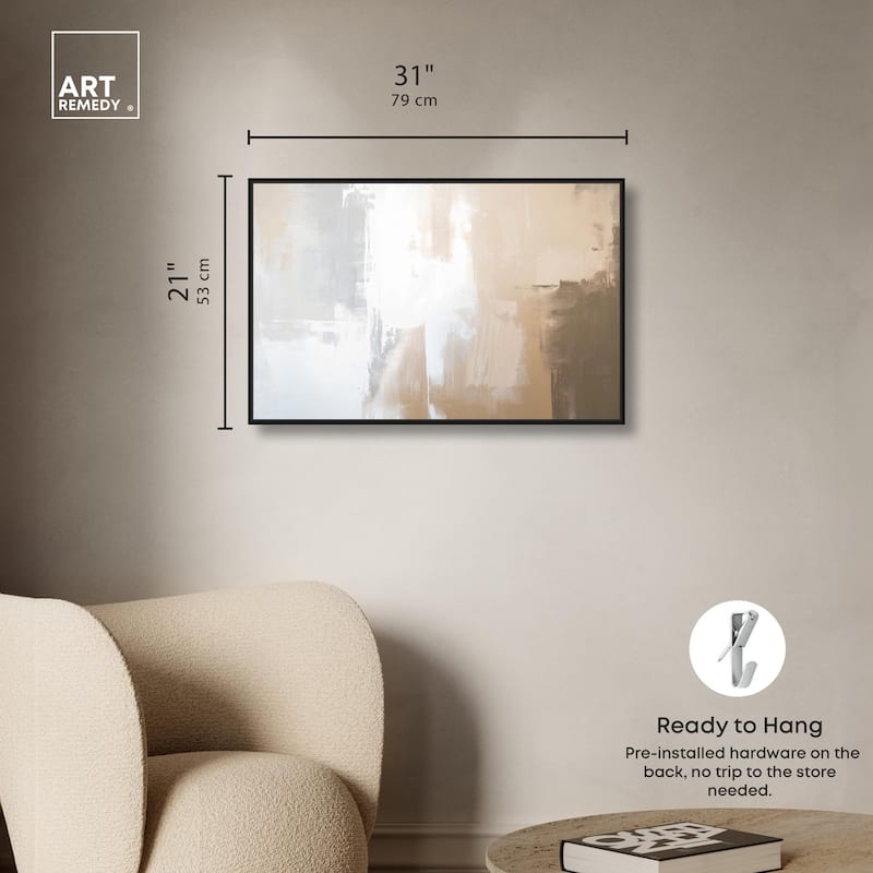 Solace in Softness I Canvas by Art Remedy