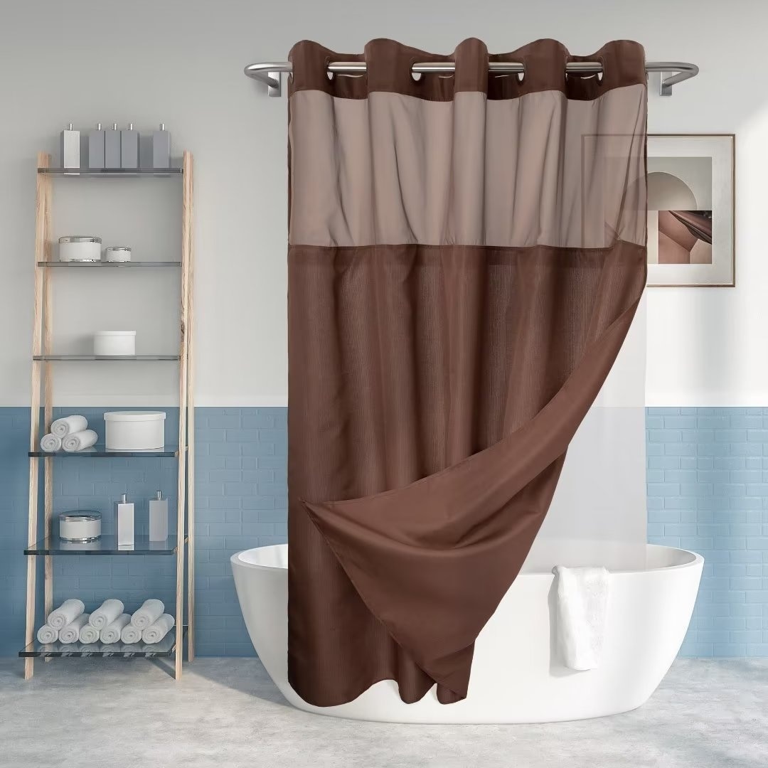Brown shop shower mat