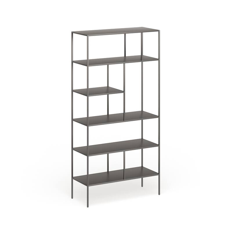 Winthrop 72'' Tall Rectangular Bookcase