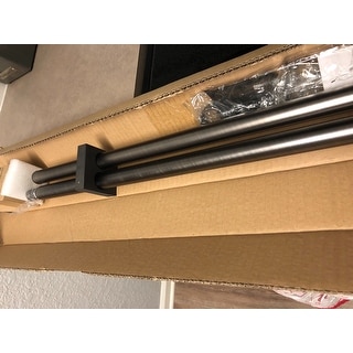 Shop Umbra Cappa 1 Inch Curtain Rod Free Shipping On