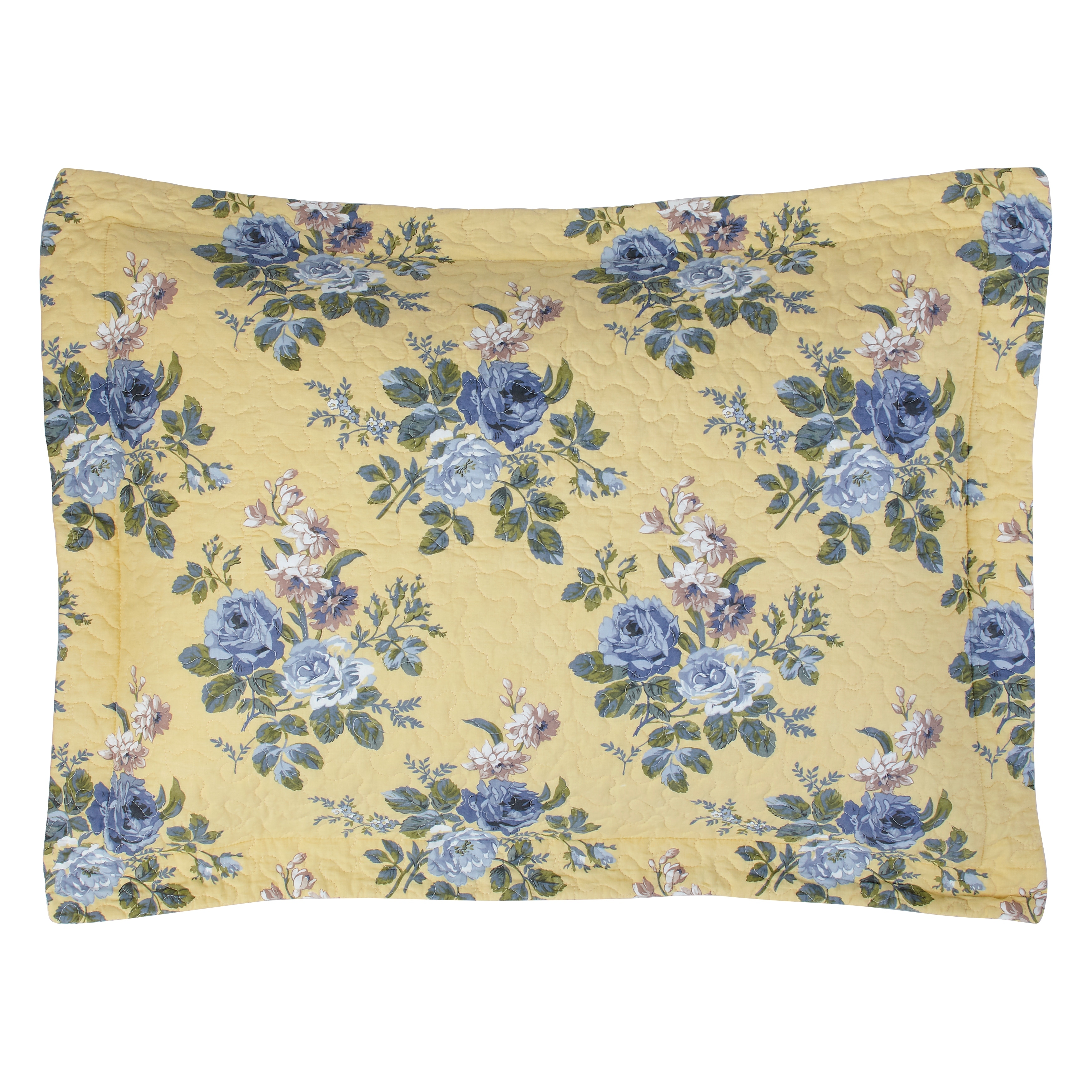 Laura Ashley Linley Cotton Reversible King Quilt Set - On Sale