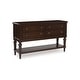 preview thumbnail 2 of 7, Signature Design by Ashley Lavinton Brown Dining Server - 59.38" W x 18" D x 34.5" H