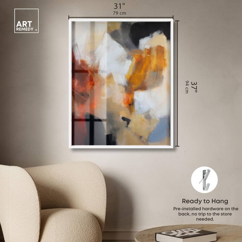 Earth and Fire I Shadowbox by Art Remedy