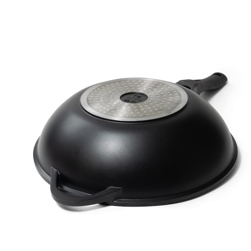 Alva Energy Ceramic Nonstick Wok, Non-Toxic Stir-Fry Pan - 12"