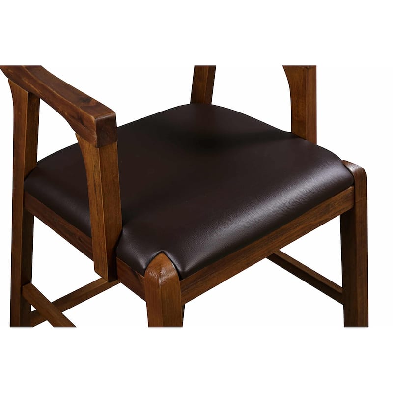 Rasmus Wood Counter or Bar Stool