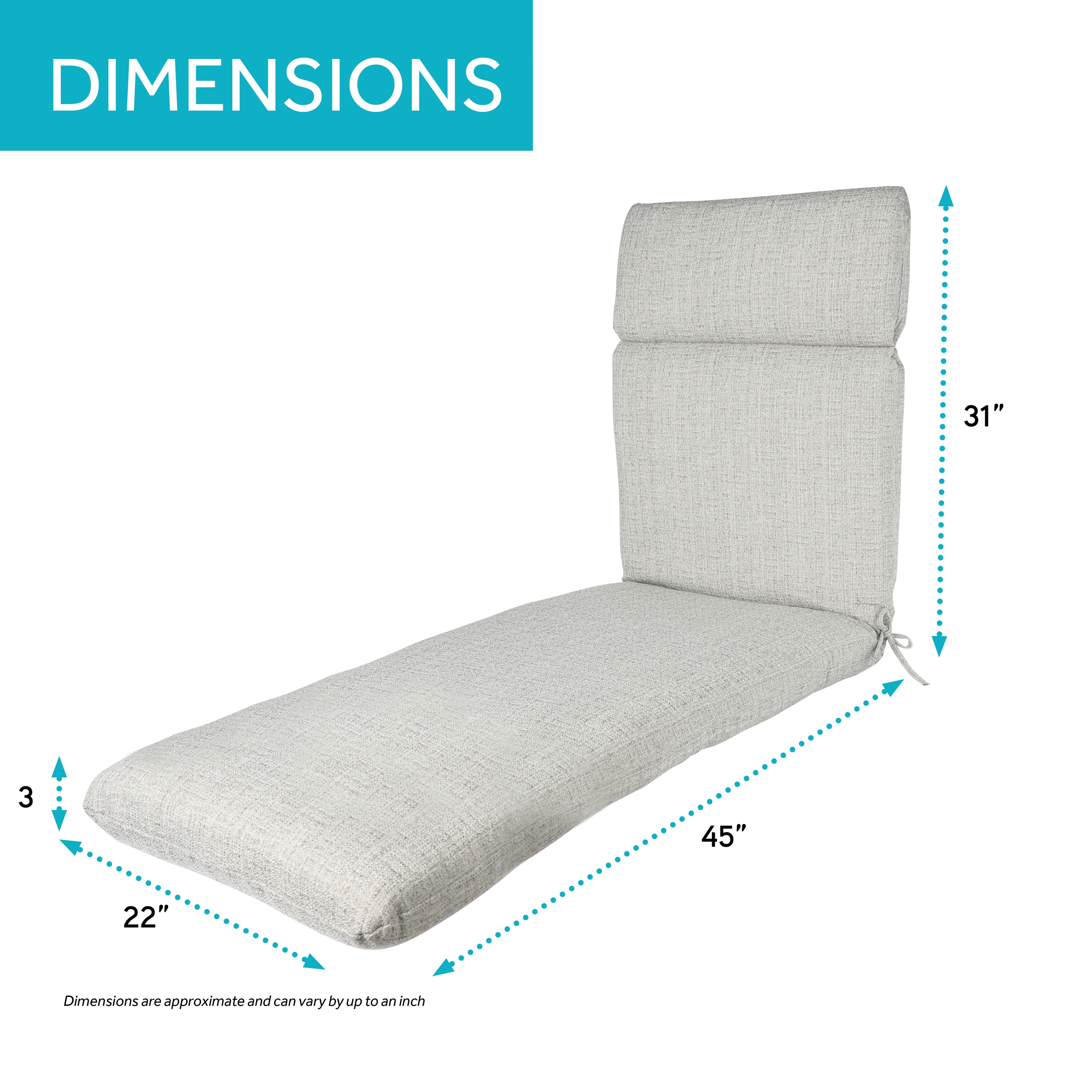 76 inch chaise lounge cushions shop