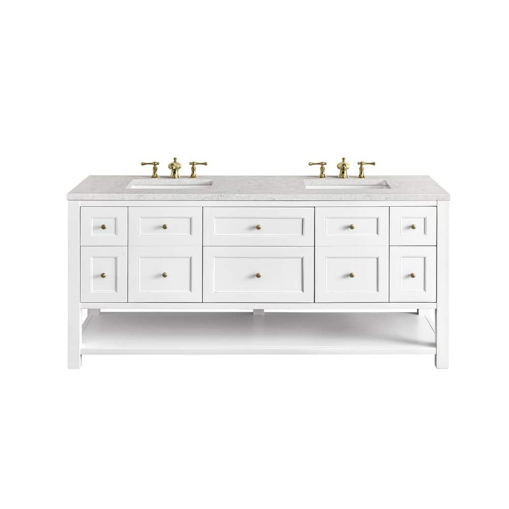 James Martin Vanities 330-V72-3EJP Breckenridge 72" Free Standing