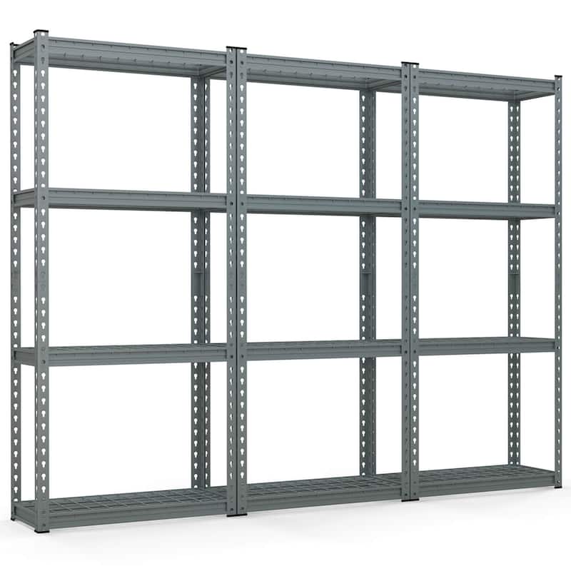 Costway 1/2/3/4 PCS 4-Tier Metal Shelving Unit Heavy Duty Wire Storage