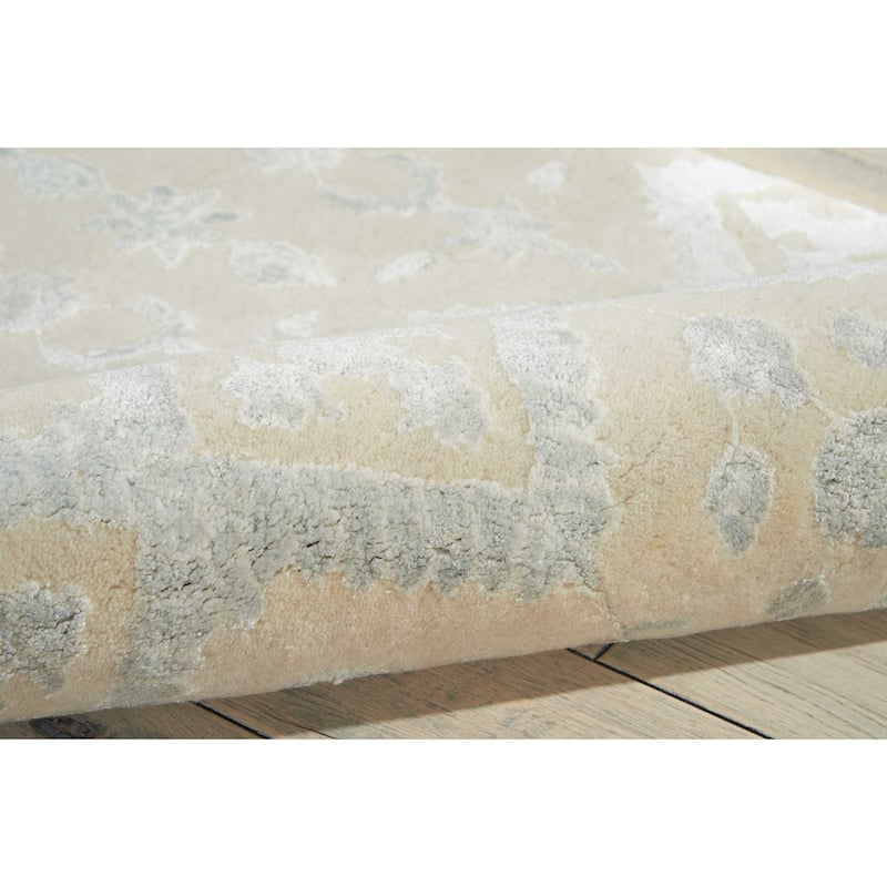 Nourison Symphony Solid Casual Oriental Area Rug