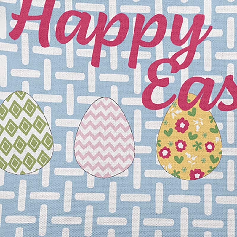 Happy Easter Polyester Indoor Pillow