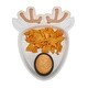 preview thumbnail 4 of 5, Pfaltzgraff Winterberry Reindeer Chip And Dip, 15 Inch