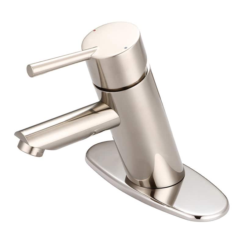 Olympia Faucets i2 1.2 GPM Single Hole Bathroom Faucet with Deck Cover