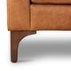 preview thumbnail 11 of 55, Poly & Bark Sorrento 35" Lounge Chair - Full Grain Genuine Italian Leather