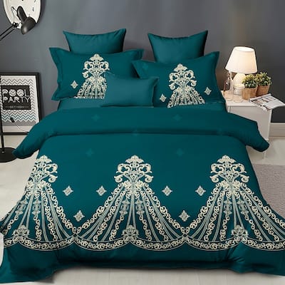 Shatex 3 piece Microfiber Bedding Comforter Set