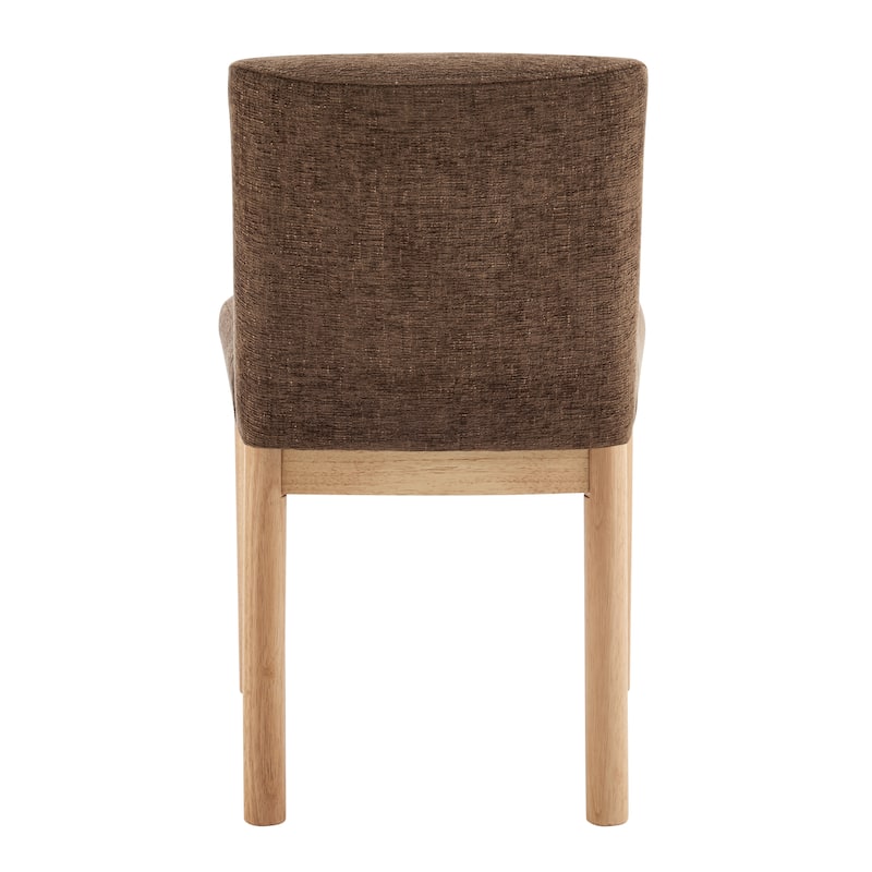 NPD Furniture Bloomfield Chenille Low-Back / High-Back Dining Side Chair (Set of 2)