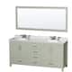 Option Light Green / Brushed Nickel Hardware