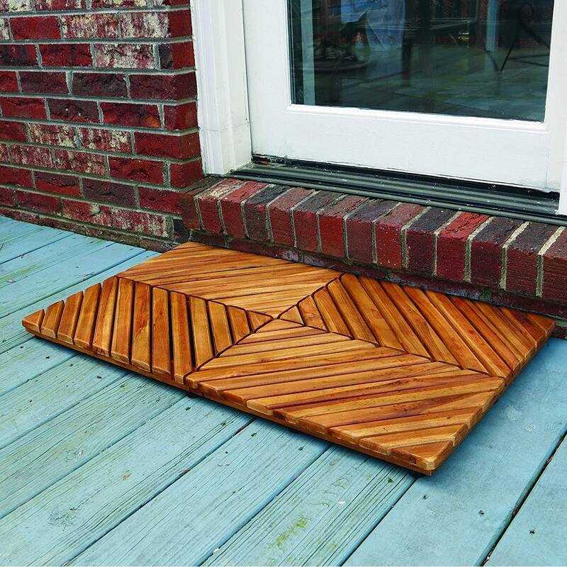 Teak Shower Mat