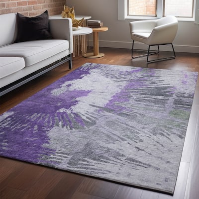 Premium Washable Super Soft Abstract Palmer Mayfield Rug