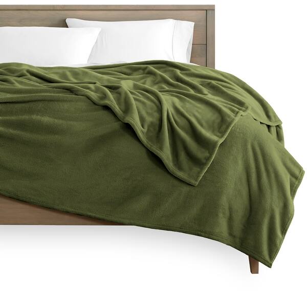 Shop Bare Home Microplush Fleece Blanket Ultra Soft Velvet Bed Blanket Overstock 11467599