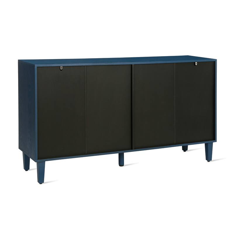 Christopher Knight Home - Elias 59.8" Sideboard with Solid Wood Legs and Ample Storage