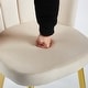 preview thumbnail 4 of 23, Modern dining chair(set of 2 ) with iron tube legs, comfortable backrest, suitable for dining room, living room, cafe