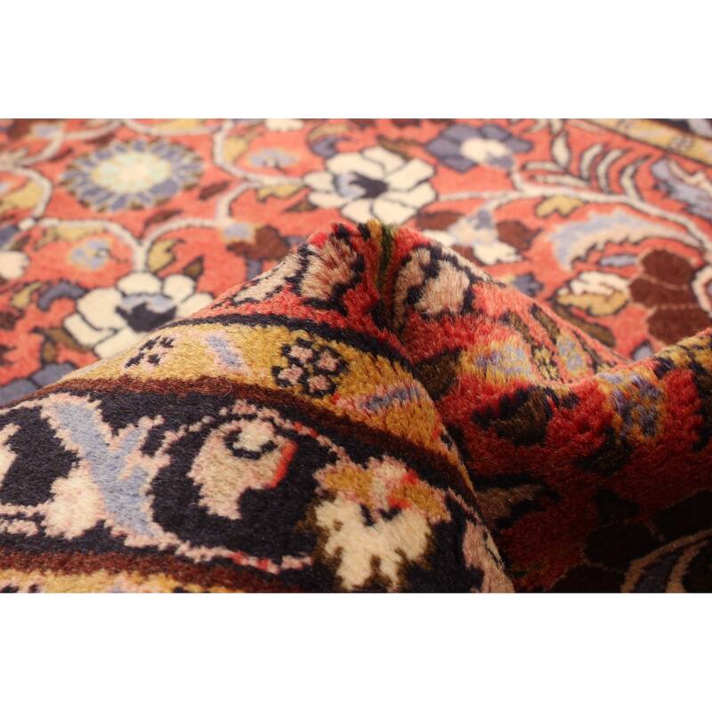 ECARPETGALLERY Hand-knotted Anatolian Red Wool Rug - 2' 8" x 10' 10"