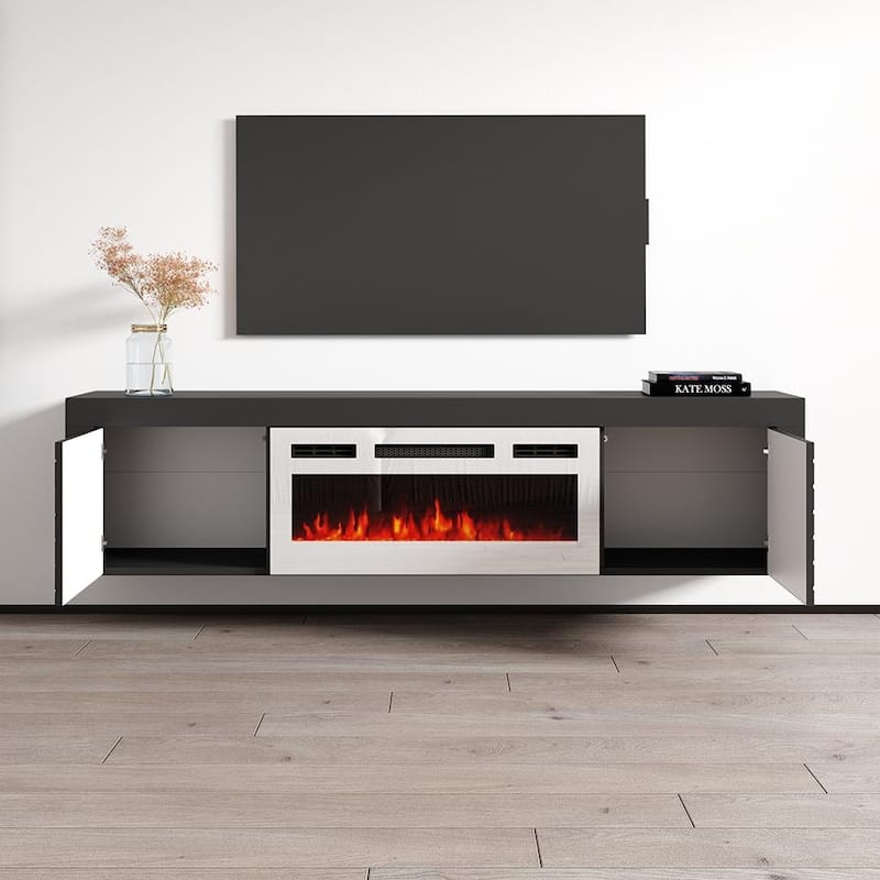Dia WH-EF Electric Fireplace 71" TV Stand