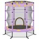 preview thumbnail 6 of 14, Kids Trampoline With Safety Enclosure Net, 4.5Ft Outdoor Indoor Trampoline For Kids