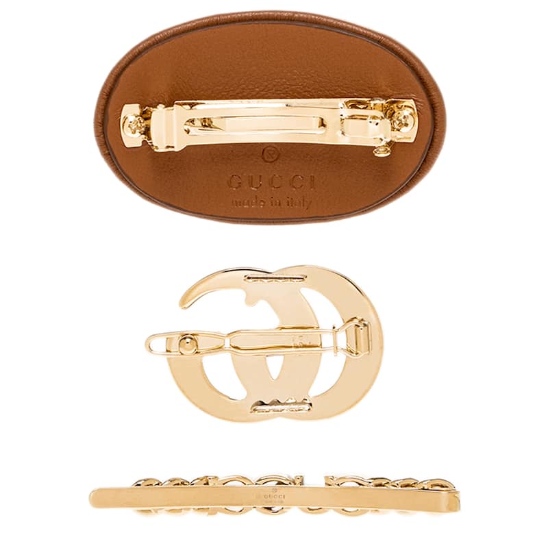 Gucci Set of 3 Hair Clips