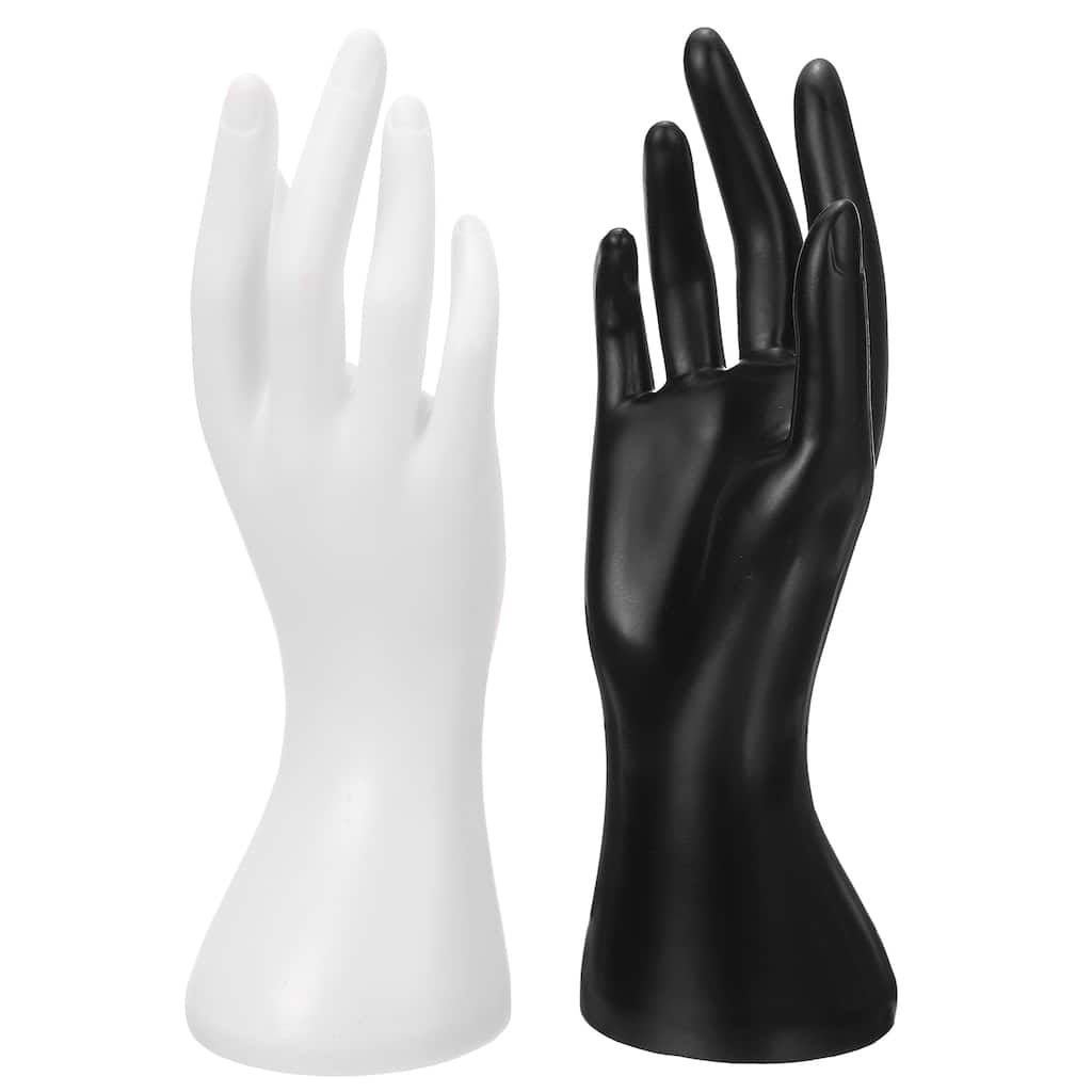 2pcs Hand Ring Holder Hand Jewelry Holder Ring Display Stand Bracelet