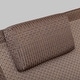 preview thumbnail 35 of 37, Outdoor Double Chaise Lounge Chair Rocking Lounger with Sunshade Canopy - 54.5"W*67.3"D*65.7"H