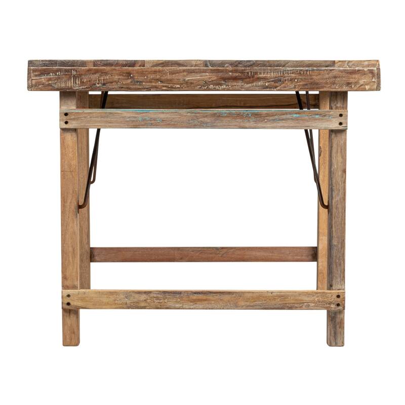 Reclaimed Wood Folding Table