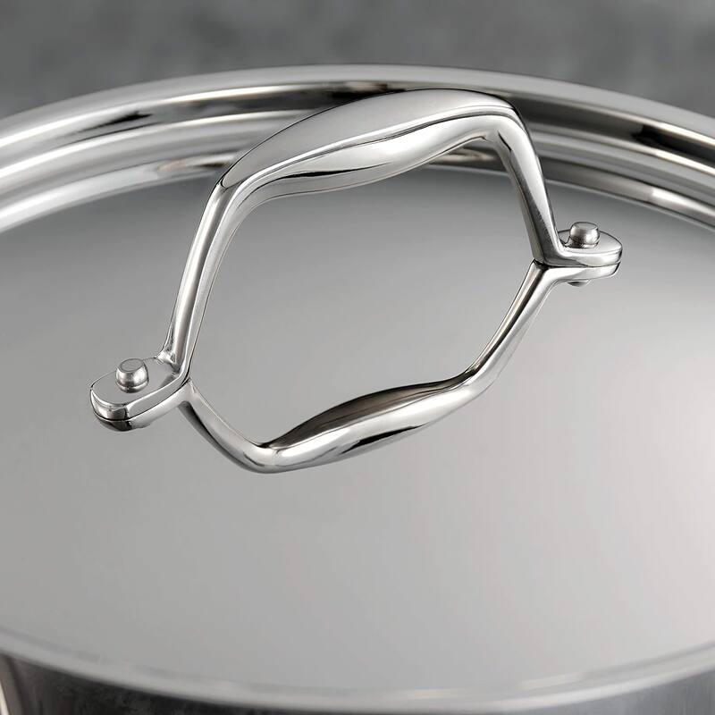 Tramontina 80116/058DS 3-Quart Tri-Ply Clad Covered Deep Saute Pan