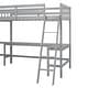 preview thumbnail 21 of 21, Wood Twin Size L-Shaped Loft Bed with Ladder and 2 Built-in L-Shaped Desks