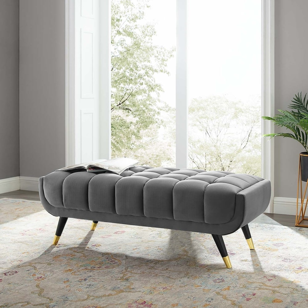 Adept 60" Performance Velvet Bench