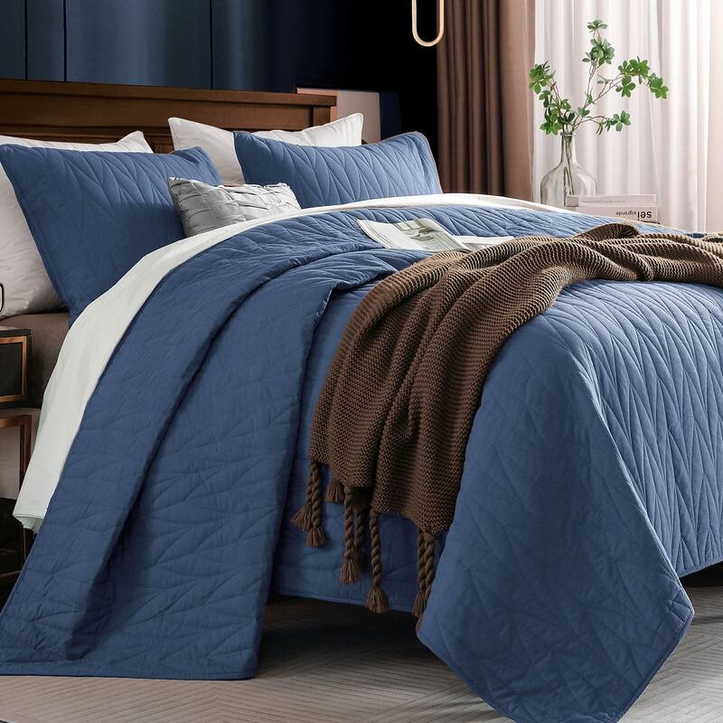Wonderful Cotton Quilt Set 3 Piece Reversible