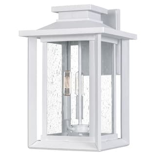 Wakefield 3-Light Outdoor Wall Mount in Matte White