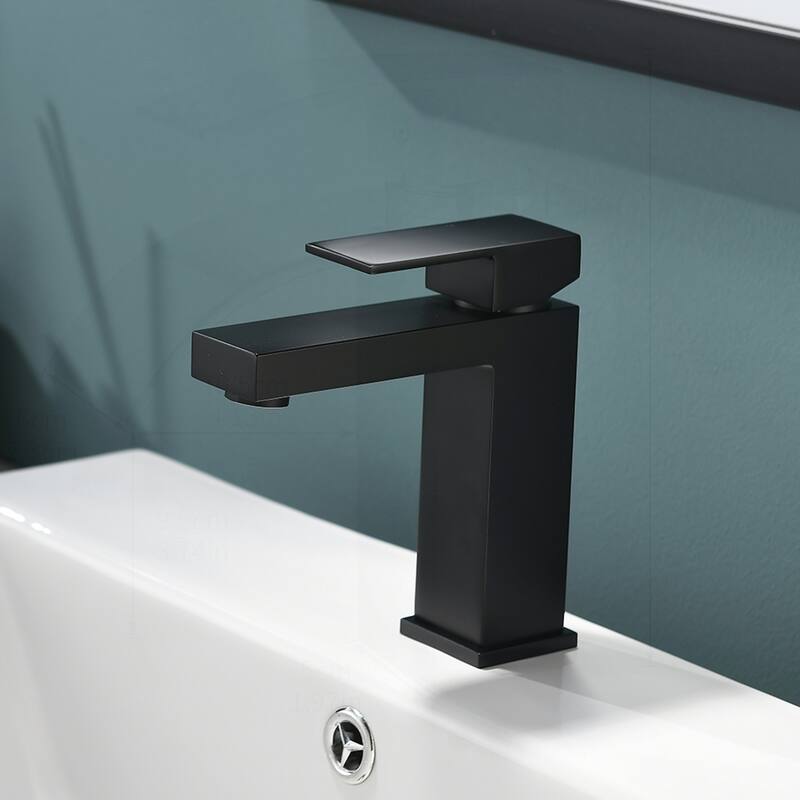 Modern Bathroom Faucet with Advanced Functions - Black