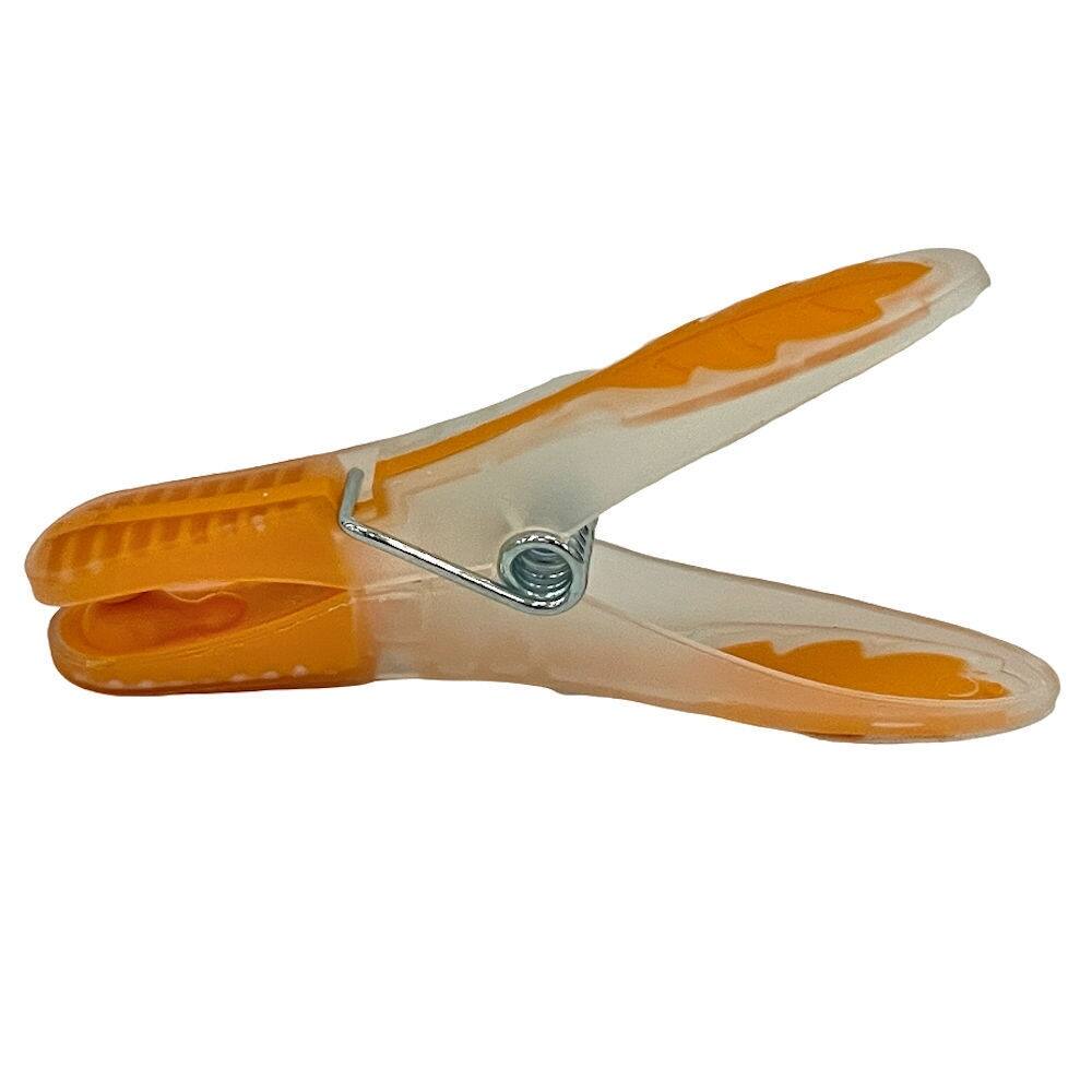 24Pack Fall Leaf Themed Plastic Clothespins with NonSlip Grips Bed