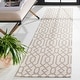 preview thumbnail 8 of 28, Martha Stewart by SAFAVIEH Joanneke Cotton Rug 6'7" x 9' - Taupe/Cream - Rectangle