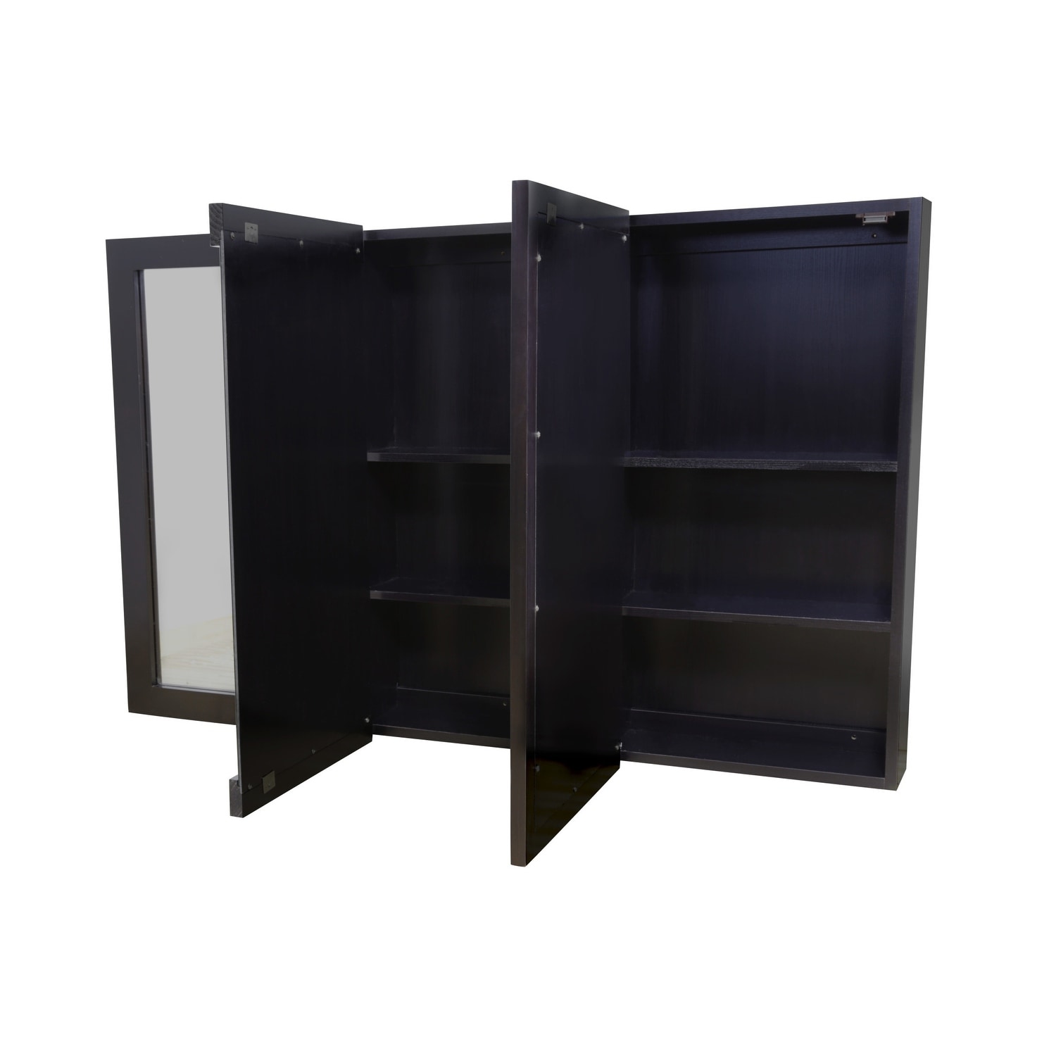 Design House 541367 48 Framed Triple Door Mirrored Medicine Design House 541367 48 Framed