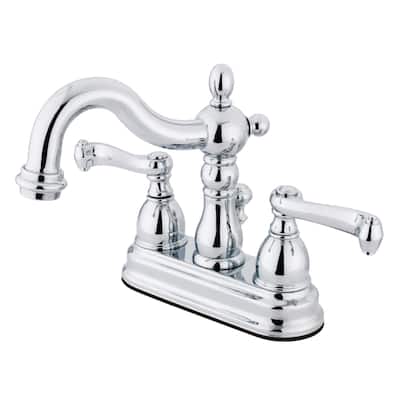 Kingston Brass Heritage 4 in. Centerset Bathroom Faucet