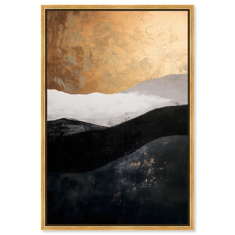 Golden Vista I Canvas by Art Remedy - Gold - 36" x 54"