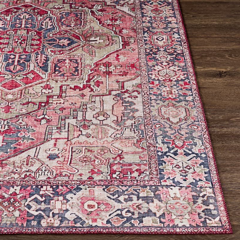 Artistic Weavers Adenia Vintage Medallion Printed Area Rug