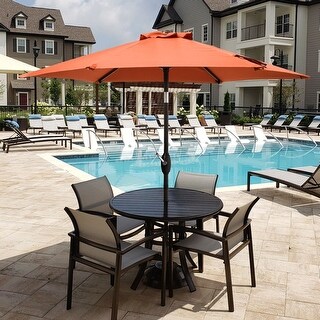 Bonosuki 7.5-foot Waterproof Sunshade Canopy Patio Umbrella