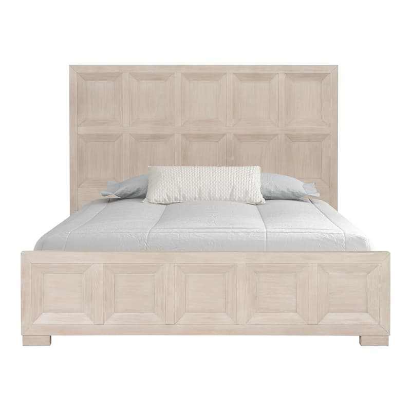 Furniture of America Durem Modern Classic Wood Panel Bed