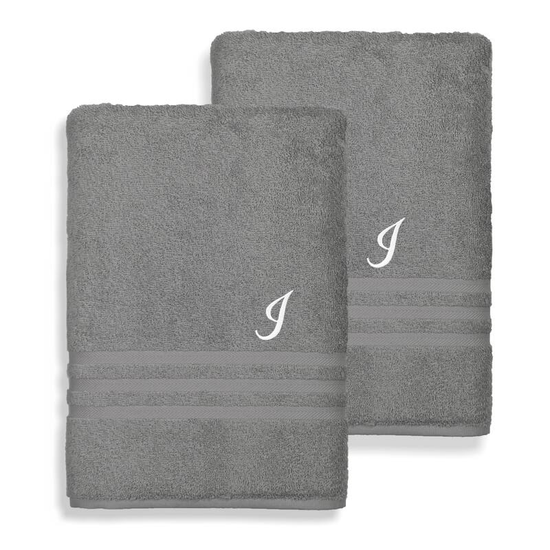 Authentic Hotel and Spa 100% Turkish Cotton 2PC Denzi Bath Sheet Set. - I