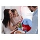 preview thumbnail 6 of 4, DolliBu I LOVE YOU Super Soft Baby Blue Rabbit Plush with Red Shirt - 8 inches